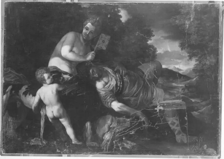 Venus with the sleeping Adonis, by Paolo Veronese