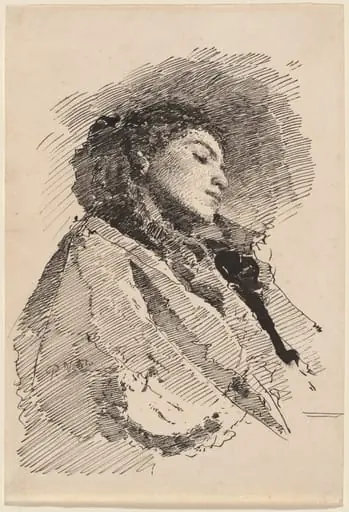 Young Woman Asleep, by Paolo Vetri
