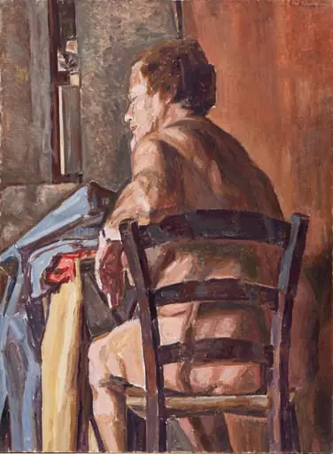semi-nude study, by Papadopoulos Panagiotis