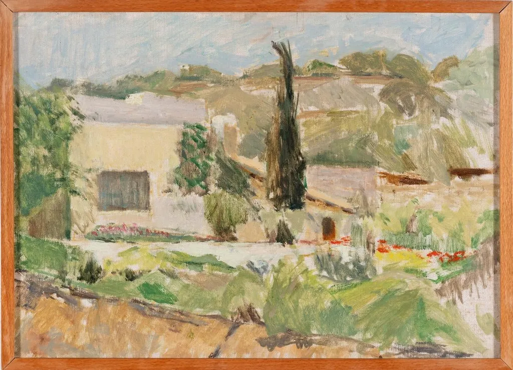 Outdoor study, by Papanikolaou Nikolaos, 1962