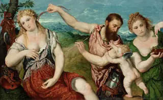 Allegoy (Mars, Venus, Flora and Cupid)