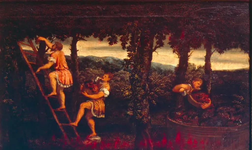 Harvest Scene, by Paris Bordone