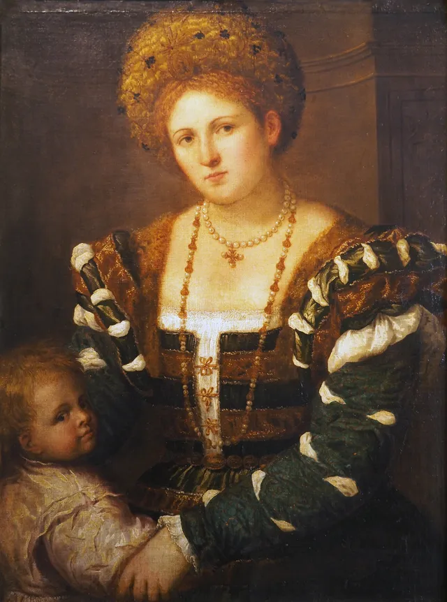 Portrait of a Lady with a Boy