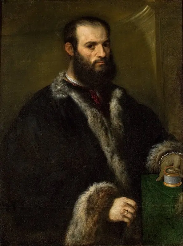 Portrait of Alvise Contarini (?), by Paris Bordone