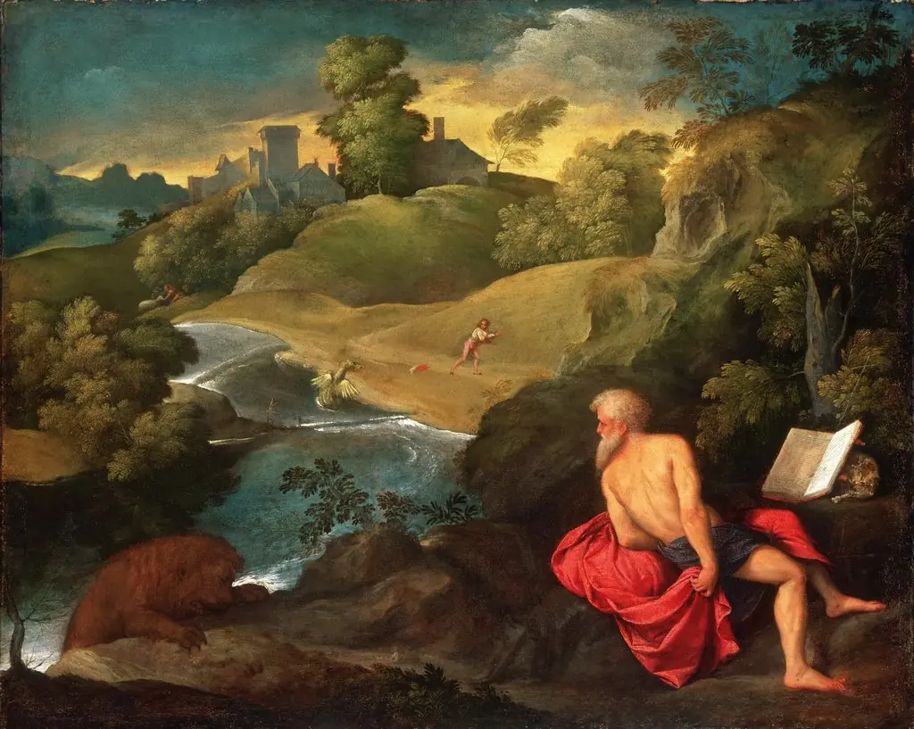 Saint Jerome in the Wilderness