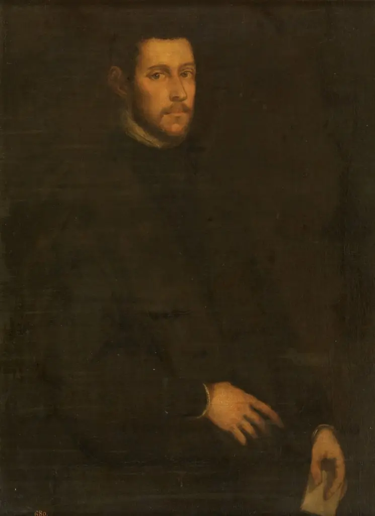 Self-portrait (?), by Paris Bordone