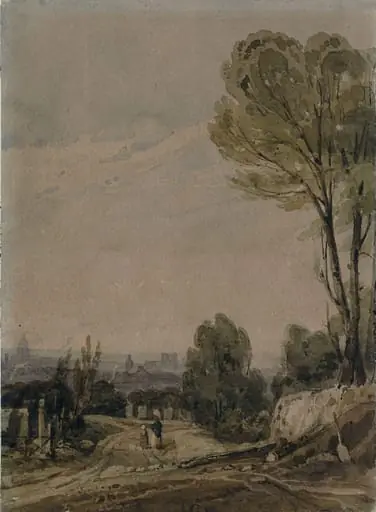 Paris from Pere Lachaise