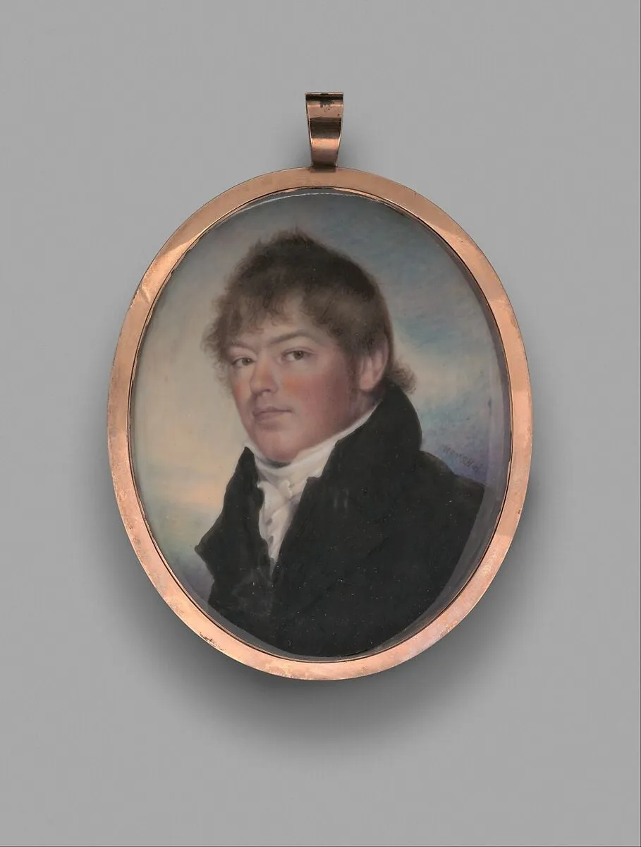 Rudolphus Bogert, by Parmenas Howell, watercolor, 1806