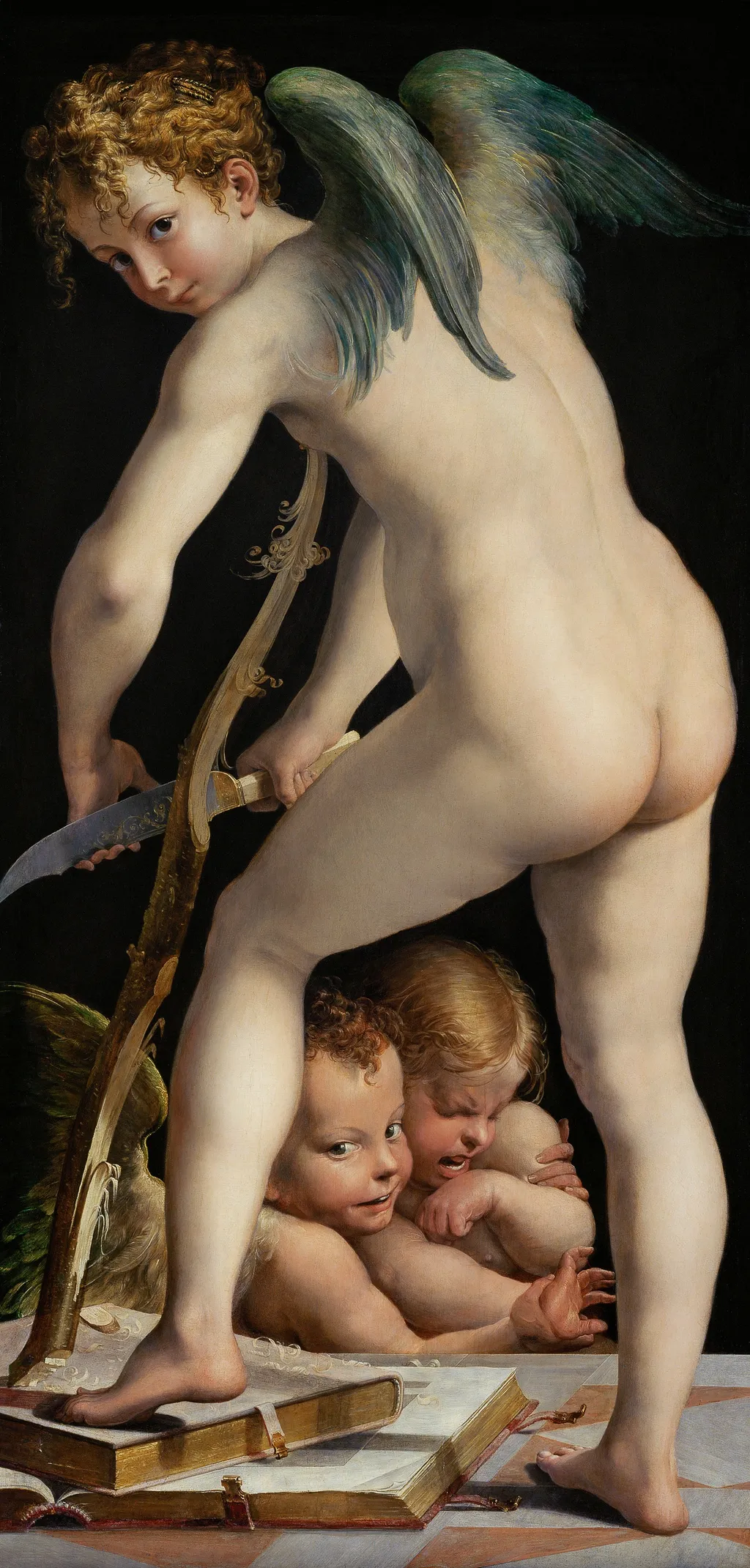 Cupid Making His Arch