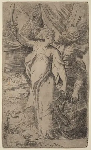 Judith, by Parmigianino