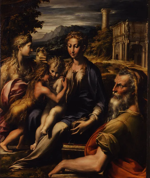 Madonna and Child with Saints