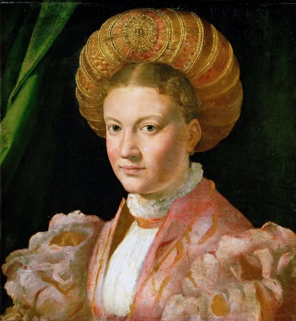 Portrait of a Young Woman, by Parmigianino