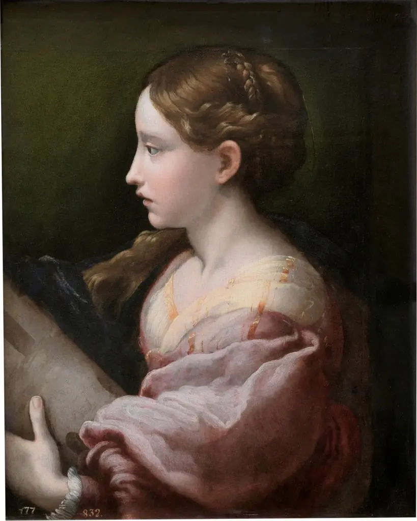 Saint Barbara, by Parmigianino