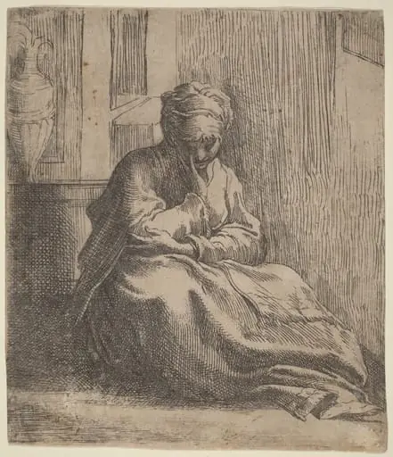 Saint Thaïs, by Parmigianino