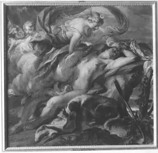 Selene und Endymion, by Parmigianino