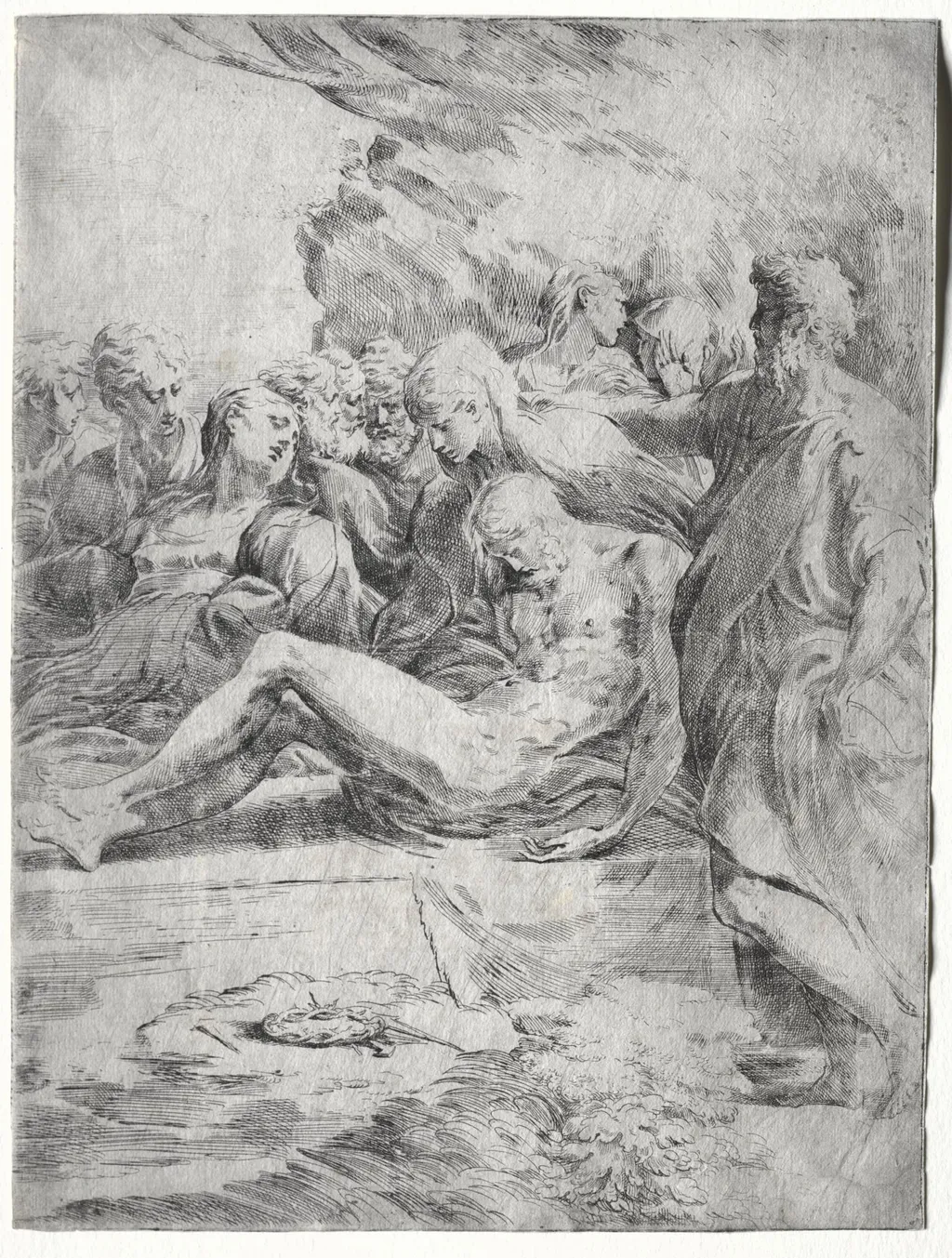 The Entombment, by Parmigianino, 1530
