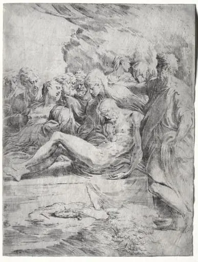 The Entombment, by Parmigianino
