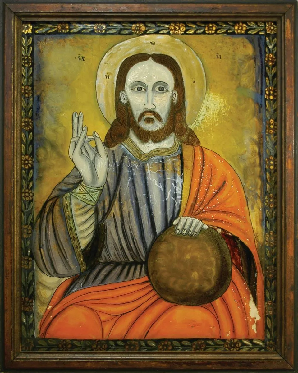 Iisus Hristos Pantocrator, by Partenie Poienaru, unspecified