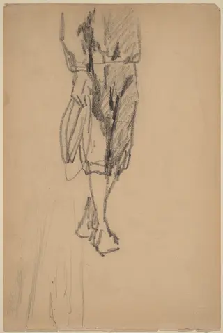 Partial Sketch of a Boy in Knickers