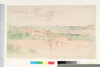 Partie ved Udkanten af Winding [Vinding] Skov i Bryrupegnen