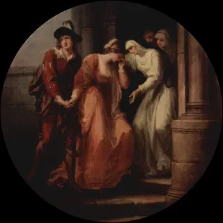 Parting of Abelard and Heloise