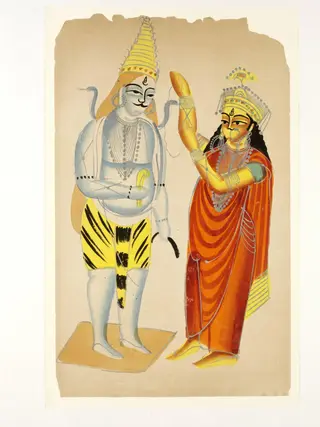 Parvati and Shiva