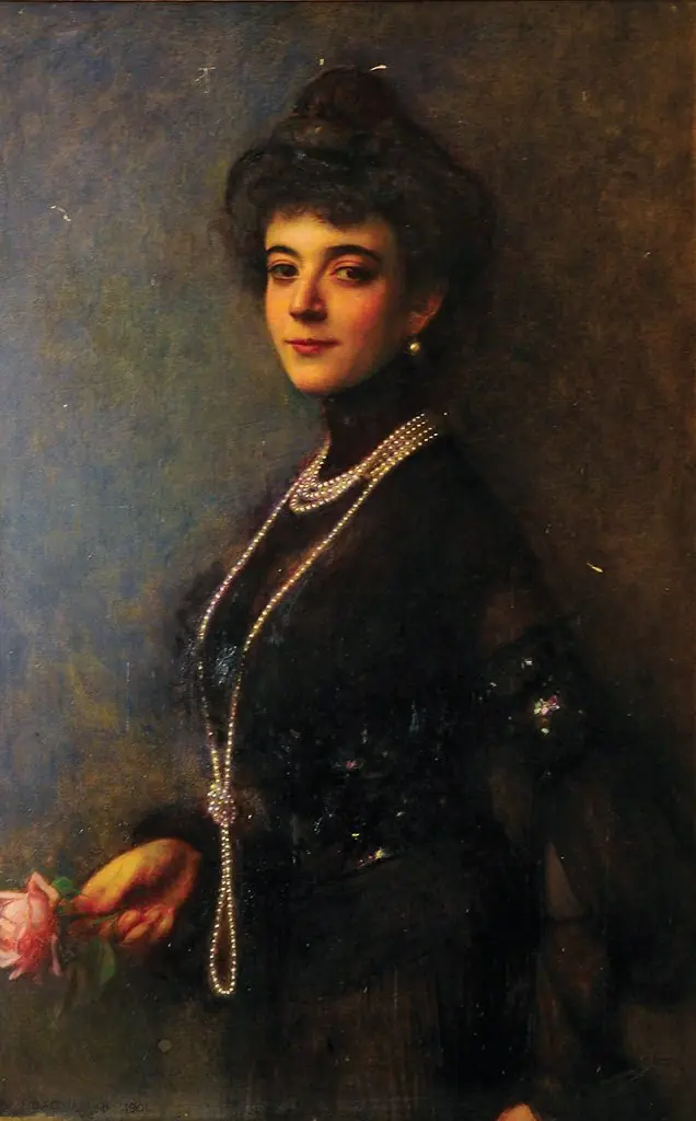 Portrait of a woman, by Pascal Dagnan-Bouveret, 1901