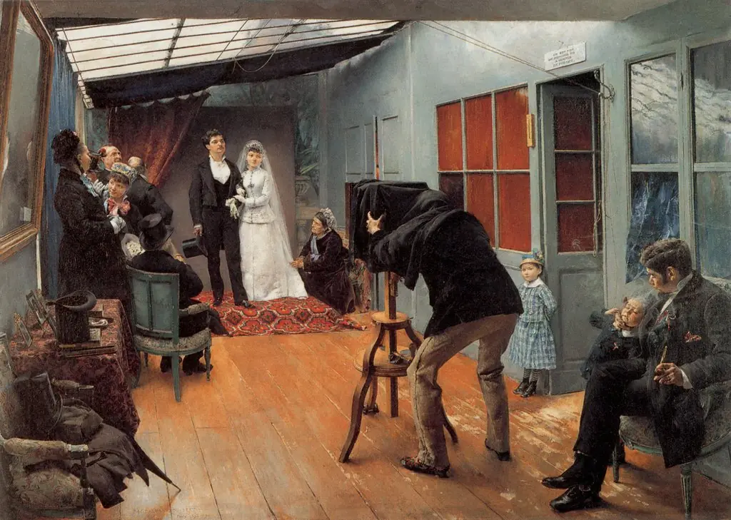 Wedding in the Photographer’s Studio, by Pascal Dagnan-Bouveret