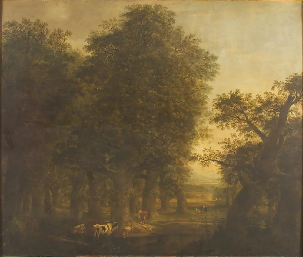 Oak Wood, by Pascha Johann Friedrich Weitsch