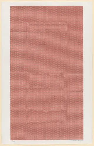 Untitled, by Patrick Hughes, 1964