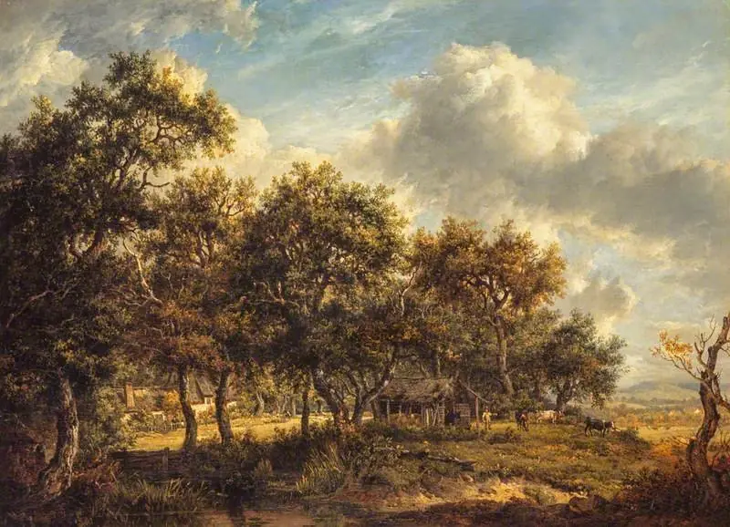 A Woodman's Cottage, by Patrick Nasmyth