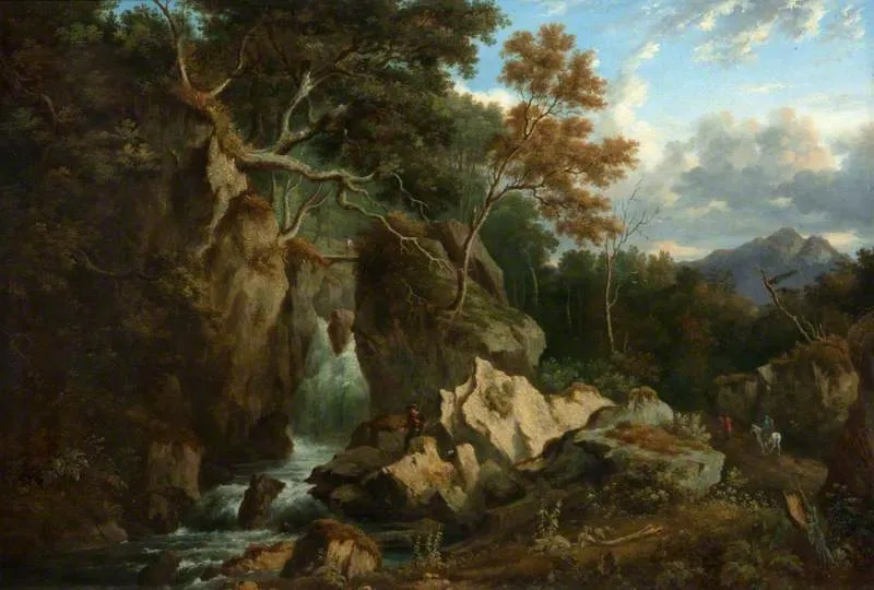 Glenshira, by Patrick Nasmyth, oil, 1819