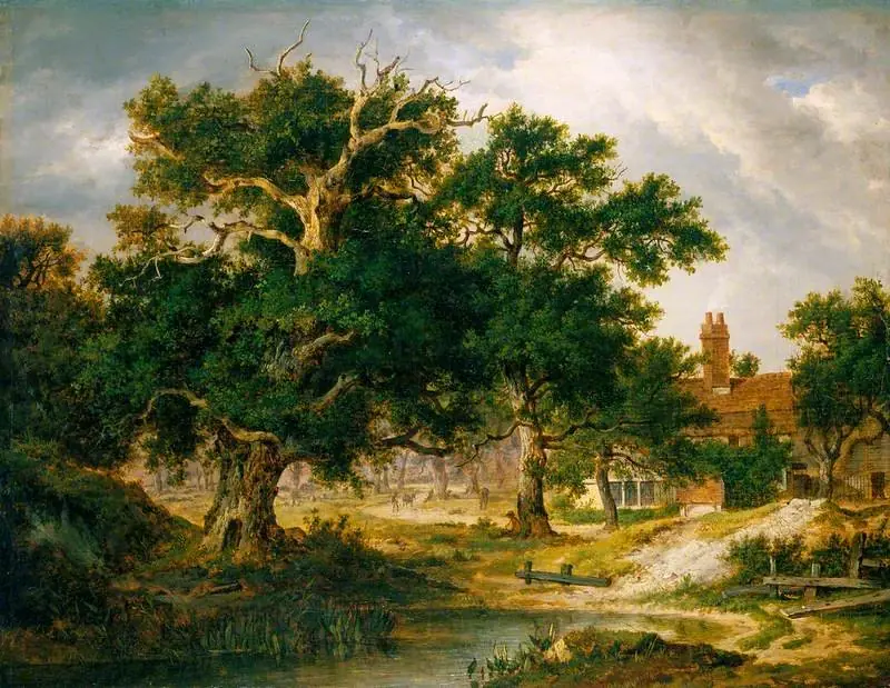 Sir Philip Sidney's Oak, by Patrick Nasmyth
