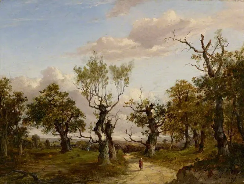 Wooded Landscape, by Patrick Nasmyth