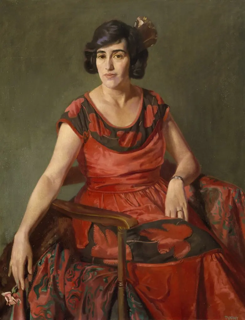 Portrait of Mrs Mabel Noyk, by Patrick Tuohy
