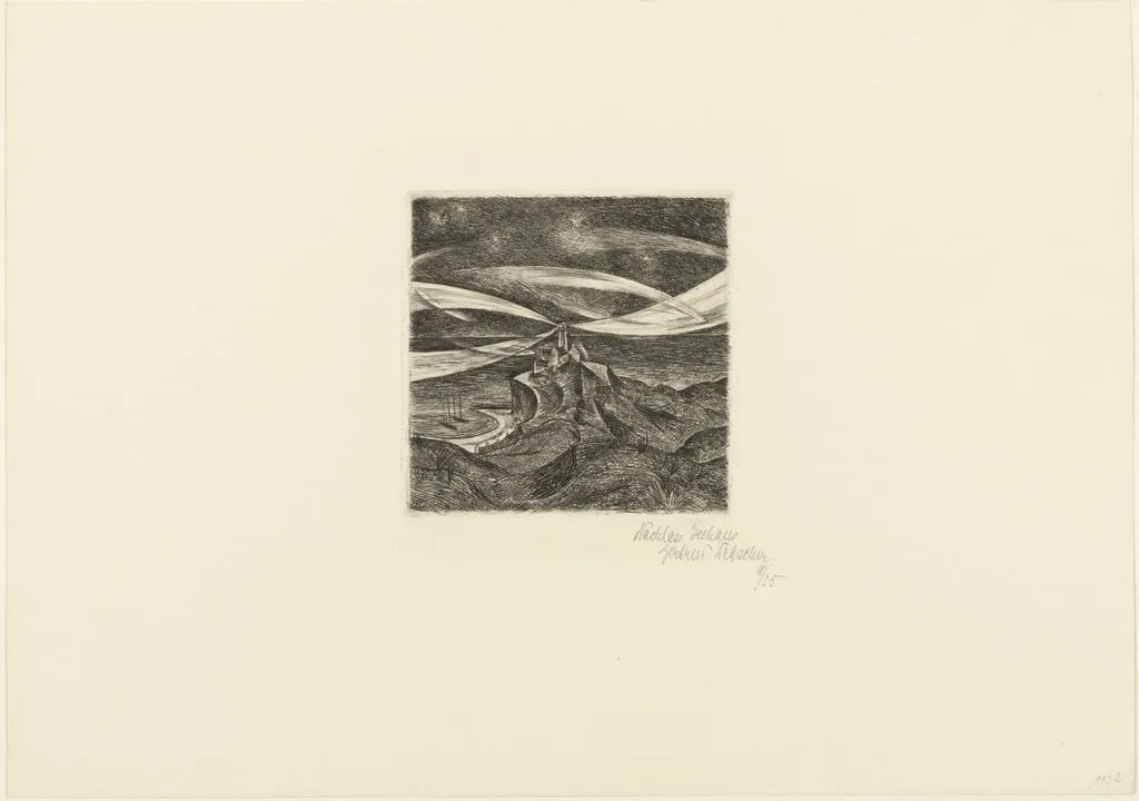 Untitled, by Paul Adolf Seehaus, ink, 1913