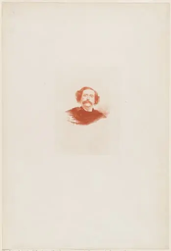 J.Barbey d'Aurevilly, by Paul Adolphe Rajon