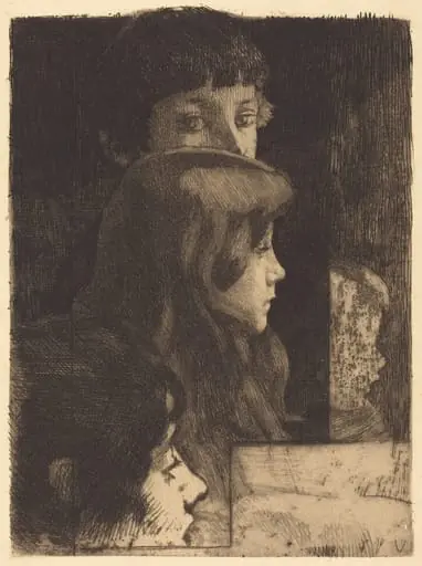 A Family (Une famille), by Paul-Albert Besnard