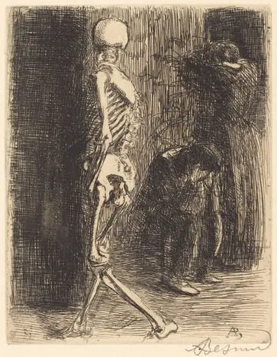 After the Visit (Après sa visite), by Paul-Albert Besnard