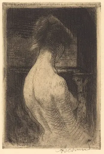 Back of a Woman (Dos de Femme), by Paul-Albert Besnard