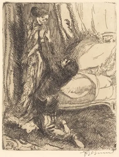 Coquette, by Paul-Albert Besnard