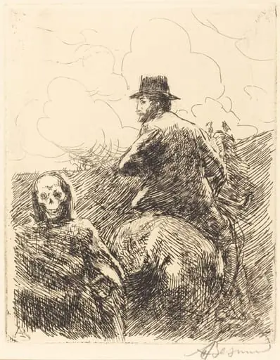 Danger Passed (Danger passe), by Paul-Albert Besnard