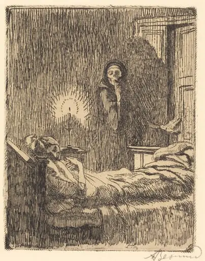 Discreet (Discrète), by Paul-Albert Besnard
