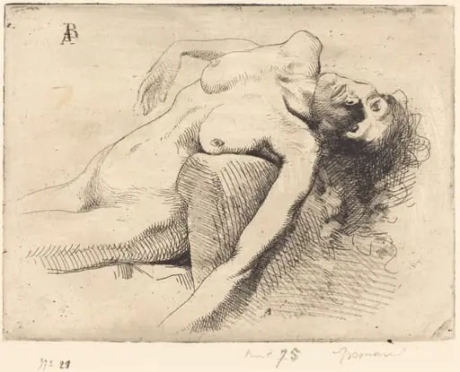 Dying Woman (La Mourante), by Paul-Albert Besnard