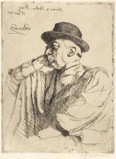 Edmond Pigalle, by Paul-Albert Besnard