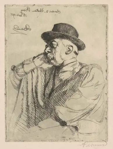 Edmond Pigalle, by Paul-Albert Besnard