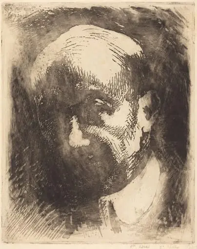 Gabriele D'Annunzio, by Paul-Albert Besnard
