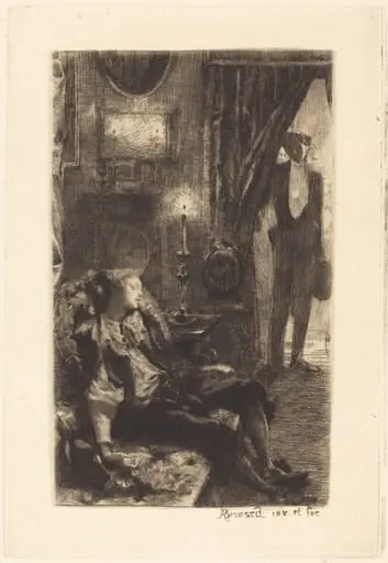 Iza Sleeping (Le Sommeil d'Iza), by Paul-Albert Besnard