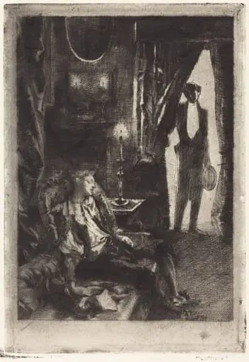 Iza Sleeping (Le Sommeil d'Iza), by Paul-Albert Besnard