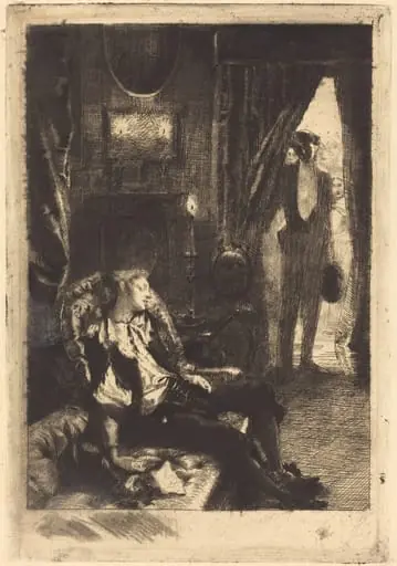 Iza Sleeping (Le Sommeil d'Iza), by Paul-Albert Besnard